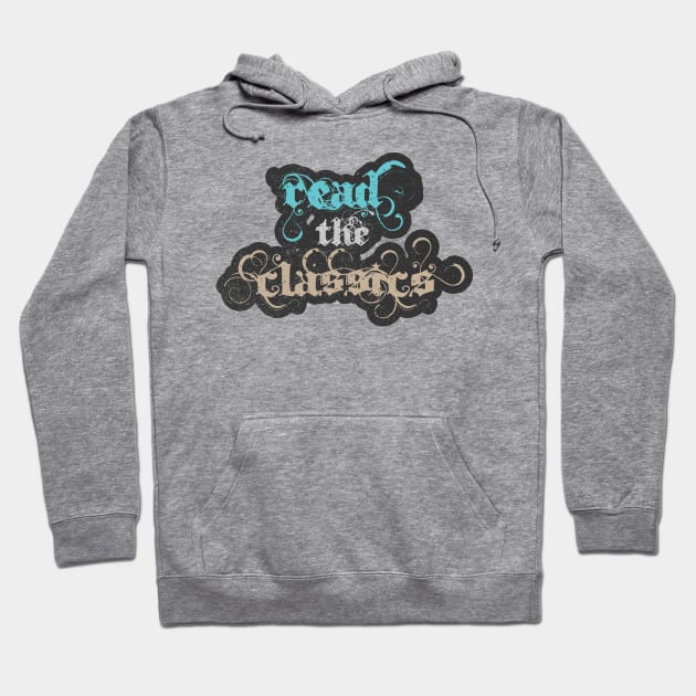 Read The Classics Hoodie by Commykaze